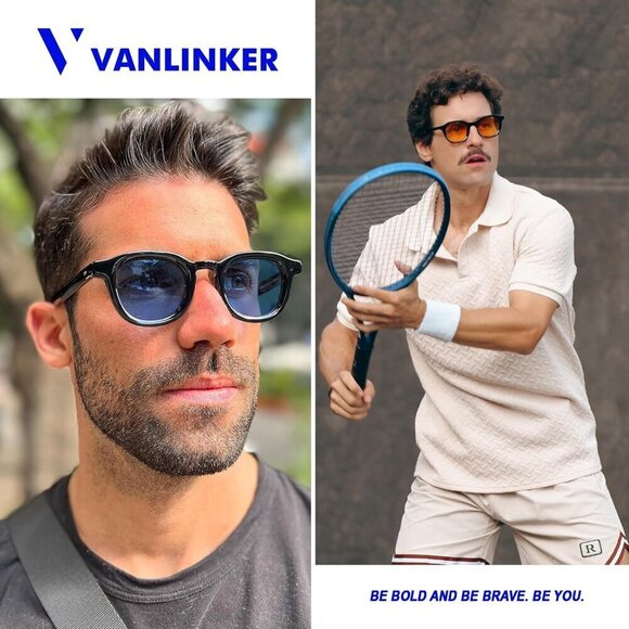 Vintage Round Sunglasses UV400 Protection Men Women Fashion Retro Shades main image 5